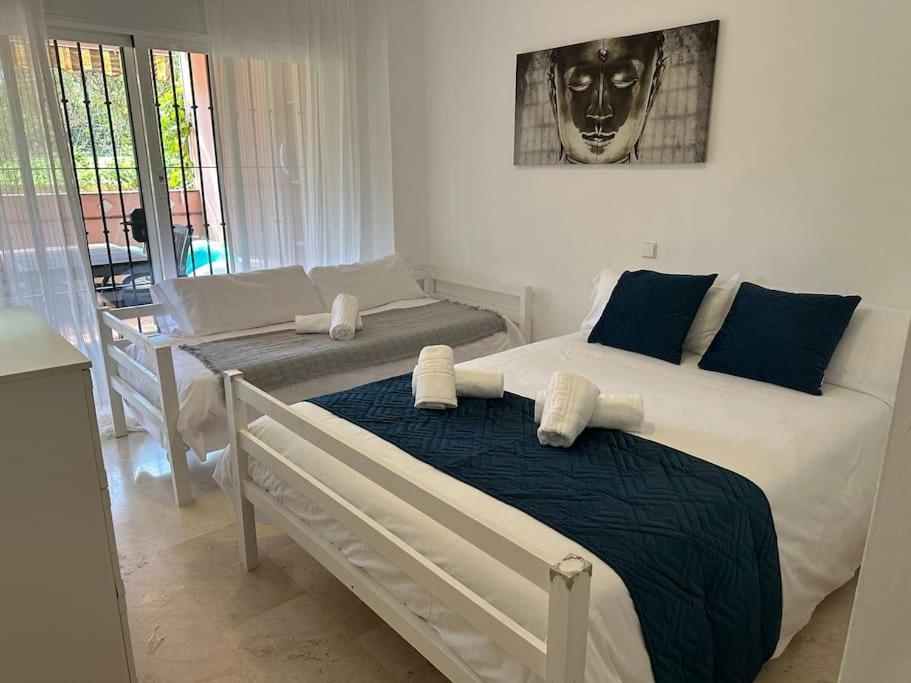 Apartamento En Marbella Guadalmina Primera Linea De Campo De Golf Los Cartujanos Zewnętrze zdjęcie